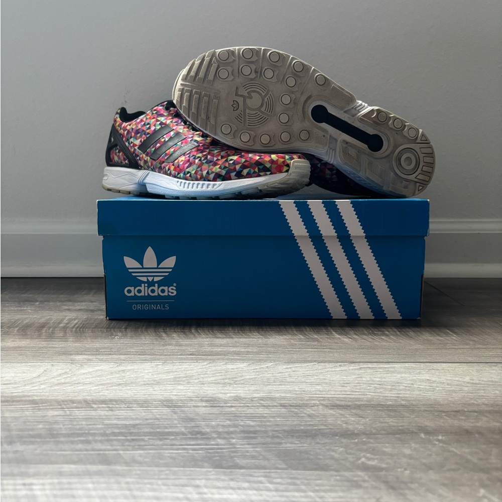 Adidas Men’s ZX Flux Multicolor Sneakers size 11